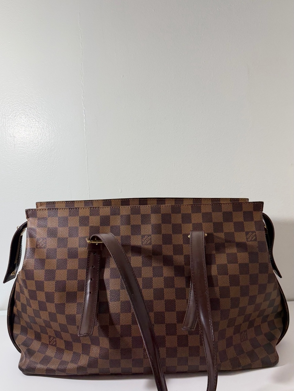 Louis Vuitton Damier Ebene Chelsea Tote Bag
